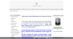 Desktop Screenshot of comune.trenta.cs.it